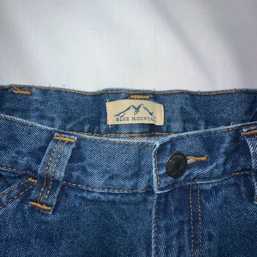 Blue Mountain Mens Carpenter Utility Jeans 36x34 Relaxed Fit Workwear Denim